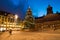 Christmas on the Dam square in Amsterdam the Netherlands