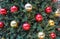 Christmas decollation background