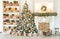 Christmas decor. Christmas tree decorations homes