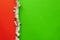 Christmas decoration background with complementary colors