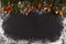 Christmas decoration background, copy space