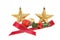 Christmas decoration baubles ribbon holly