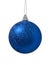 Christmas decoration blue ball