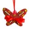 Christmas decoration butterfly