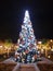 Christmas decoration xmas tree Athens Greece