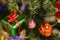 Christmas decorations or christmas tree light prepare for celebrate day, abstract Bokeh light good use for background