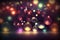 Christmas decorations futuristic colorful realistic holiday festive glow background wallpaper illustration Generative AI
