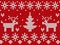 Christmas Decorative Ornament on Sweater, Winter