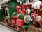 Christmas decorative train