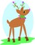 Christmas Deer with Shoes