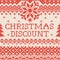 Christmas discount: Scandinavian or russian style knitted embroidery pattern