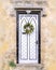 Christmas Door Decoration, Digital watercolour & Photograph