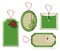 christmas eco labels green