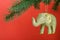 Christmas elephant