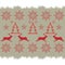 Christmas embroidery cross-stitch pattern