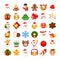 Christmas Emojis Set