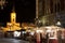 Christmas fair in the Saint Stephen square in Ujpest