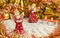 Christmas figurine of angels