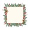 christmas frame square pictures