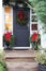 Christmas front door