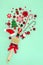 Christmas Fun Paintbrush Red Berry Bauble Splash