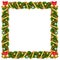 Christmas garland frame