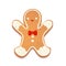 Christmas gingerbread cookie.