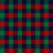 Christmas gingham pattern in red  green  navy blue. Seamless dark check graphic winter background for dress  tablecloth.