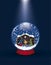 Christmas glass ball