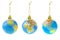 Christmas globe ornaments