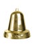 Christmas gold bell