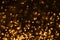 Christmas gold gradient sparkle glitter dust particles from top