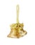 The Christmas gold hanging decoration bells toy