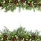 Christmas Greenery Border