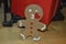 Christmas handmade gingerbread man art