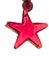 Christmas Handmade Glass Ornament hand made star