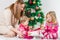 Christmas Happy Family Open Holidays Gift