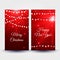 Christmas Happy New Year flyer templates