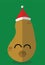 CHRISTMAS HAT POTATO - CHRISTMAS VEGAN BUDDIES SERIES