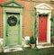 Christmas at historic Elfreth\'s Alley