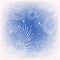 Christmas hoarfrost decoration. Hoarfrost vector background. Frost, christmas, winter holiday background element.