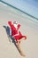 Christmas Holiday Beach Santa Claus