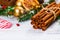 Christmas Holidays Composition Cinnamon