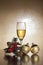 Christmas image champagne