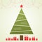 Christmas infographic tree