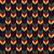 Christmas Japanese pattern. Yagasuri in red, green, blue, yellow. Seamless fletching arrows geometric background for wallpaper.