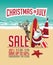 Christmas in July Sale marketing template.