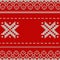 Christmas knitted background. EPS 10 vector