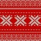 Christmas knitted background. EPS 10 vector