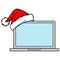 Christmas Laptop Icon